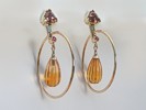 Citrine earrings